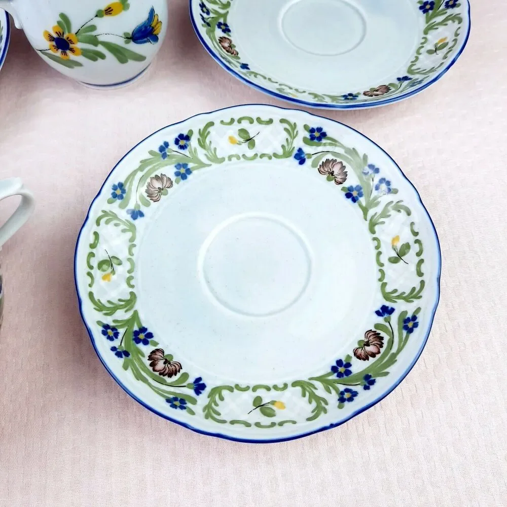 Vintage ASTA 1851 Nancy Western Germany Pottery Set of 5